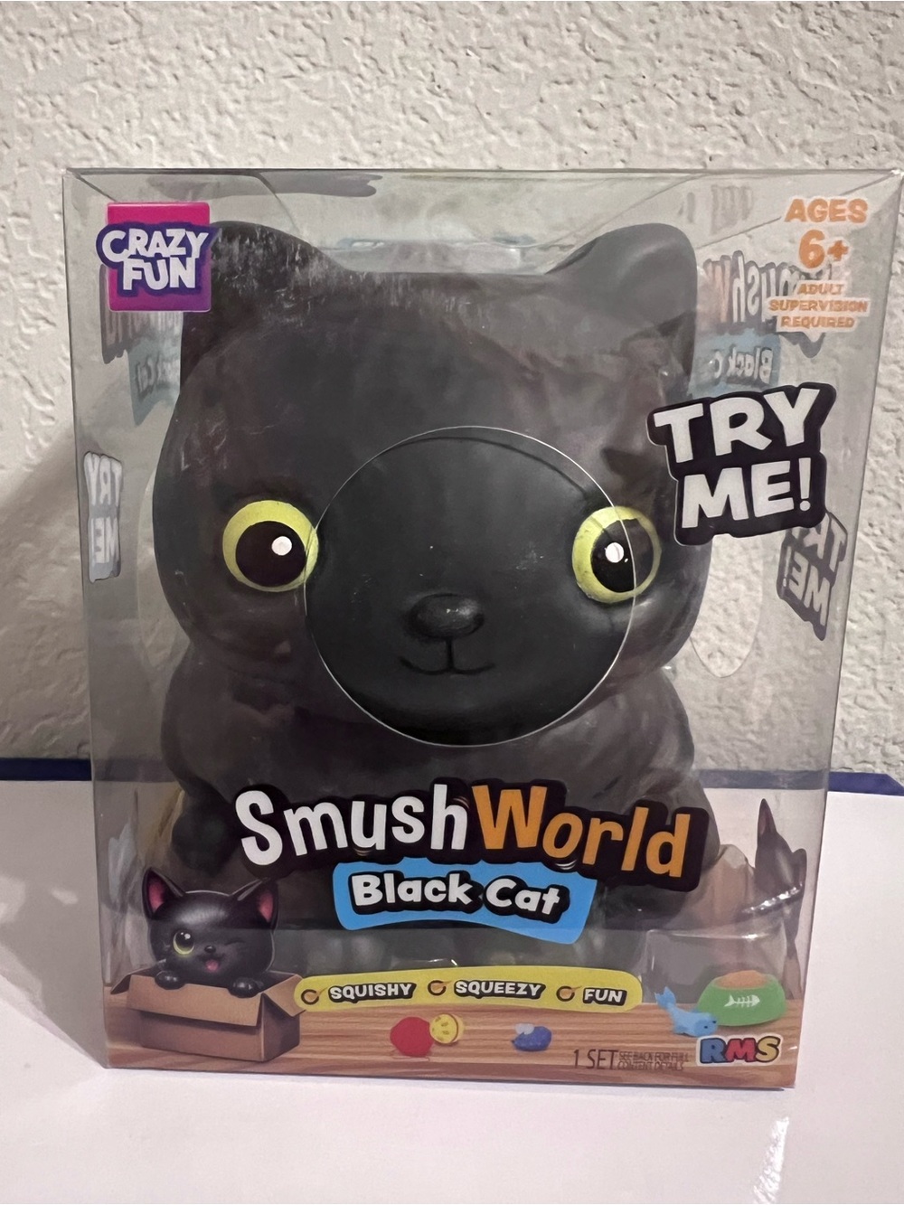 Viral Authentic SmushMart Black Cat Squishy! 🐈‍⬛ Great for Halloween! 🐈‍⬛🎃🐈‍⬛🎃